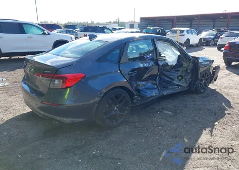 2024 Honda Civic Sport z USA, uszkodzony, nr VIN 2HGFE2F55RH578261